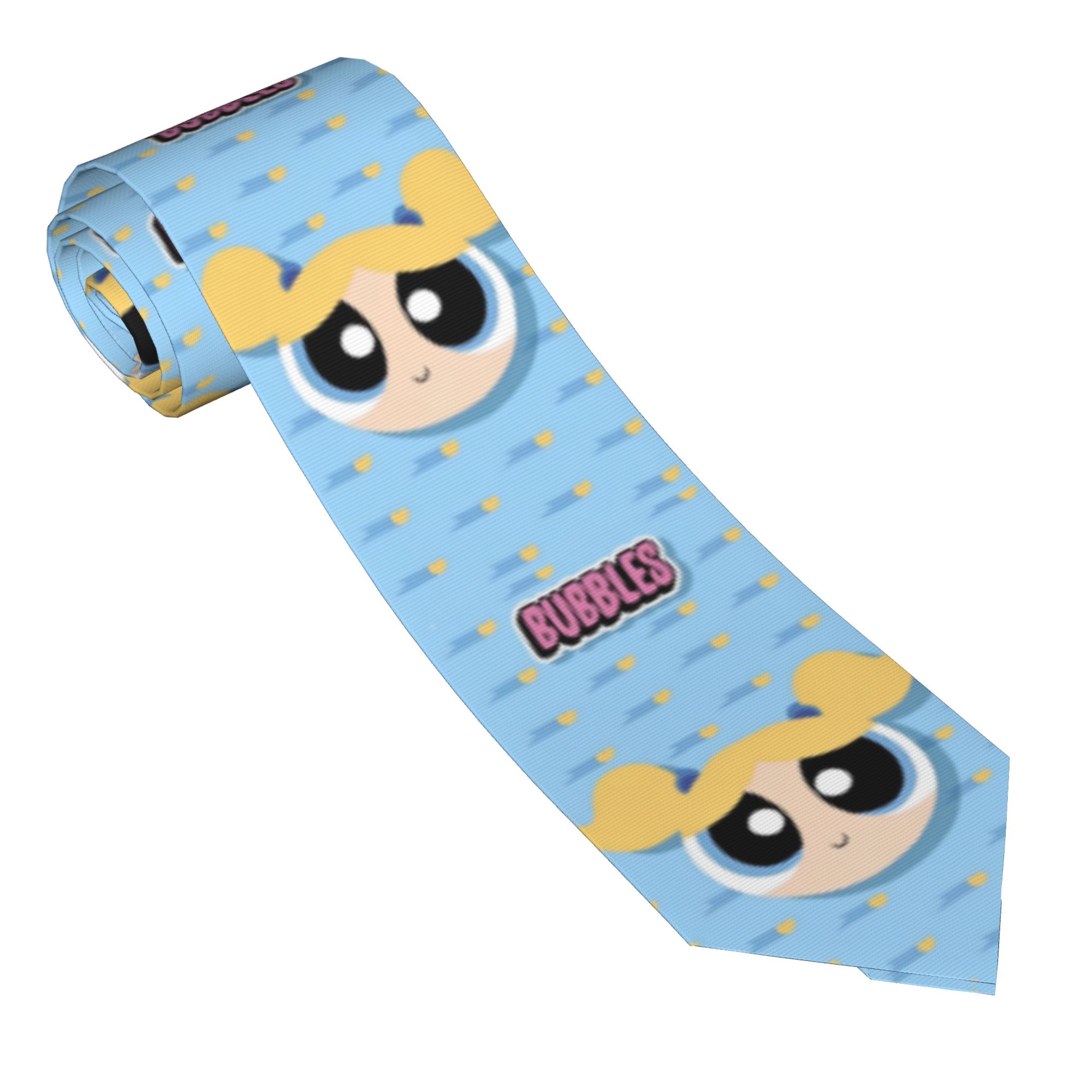 Skinny Tie Men - Whoopass Girls Bubbles Neckties Unisex 8