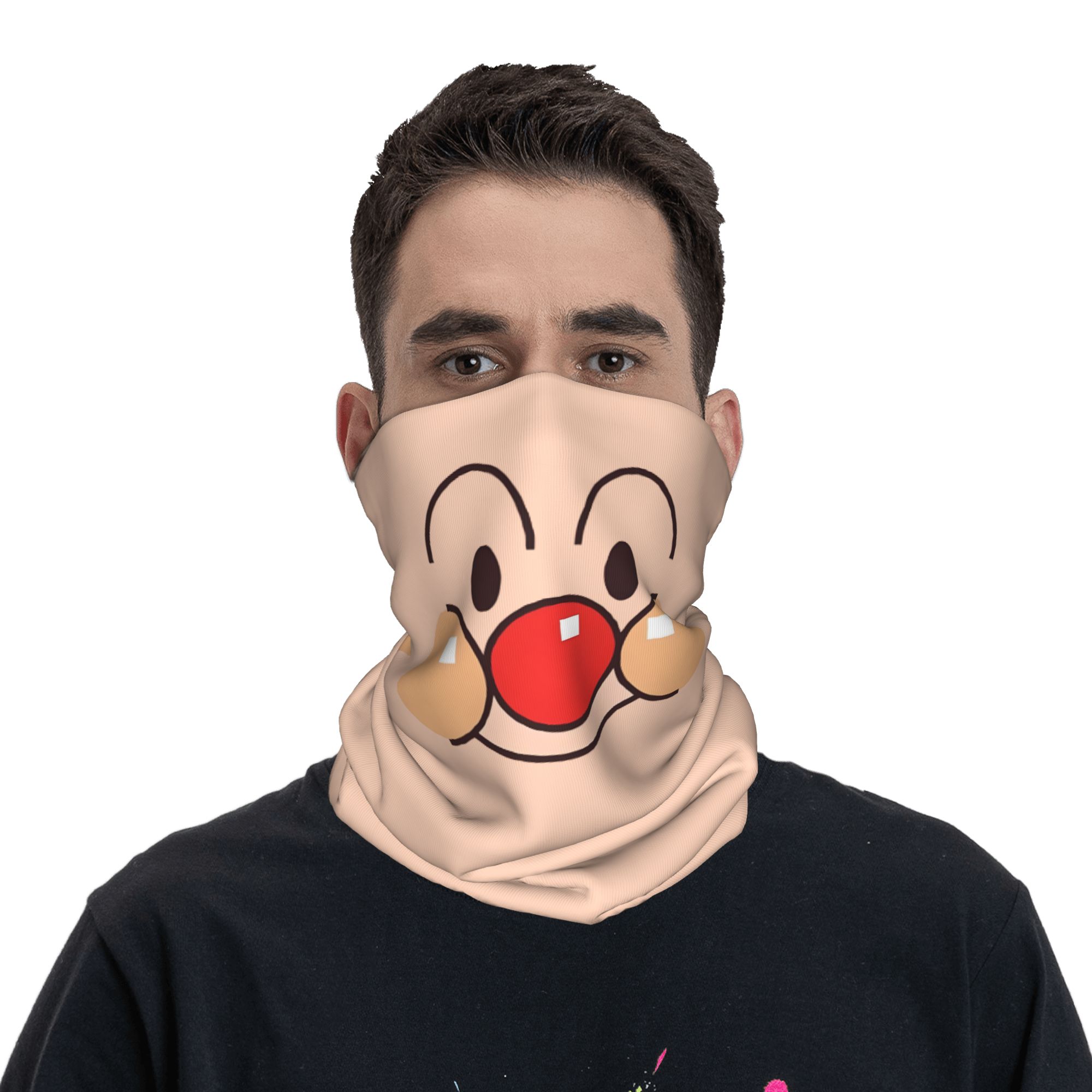 Neck Warmer Tube - Custom Anpanman Comic Manga Bandana Neck