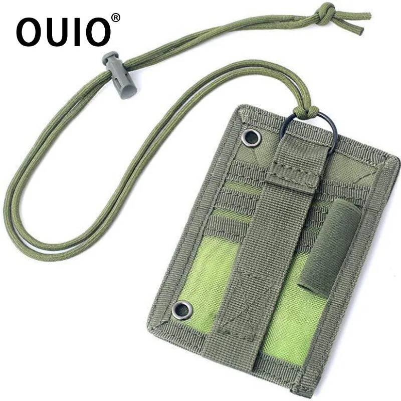 OUIO Tactical ID Card Holder H - Lanyard Badge Holder 评论和价格