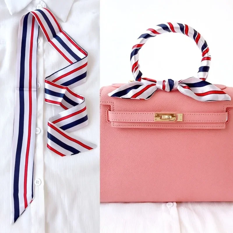 Skinny Long Hair Strip Women S - Silk Neck Scarf 评论和价格