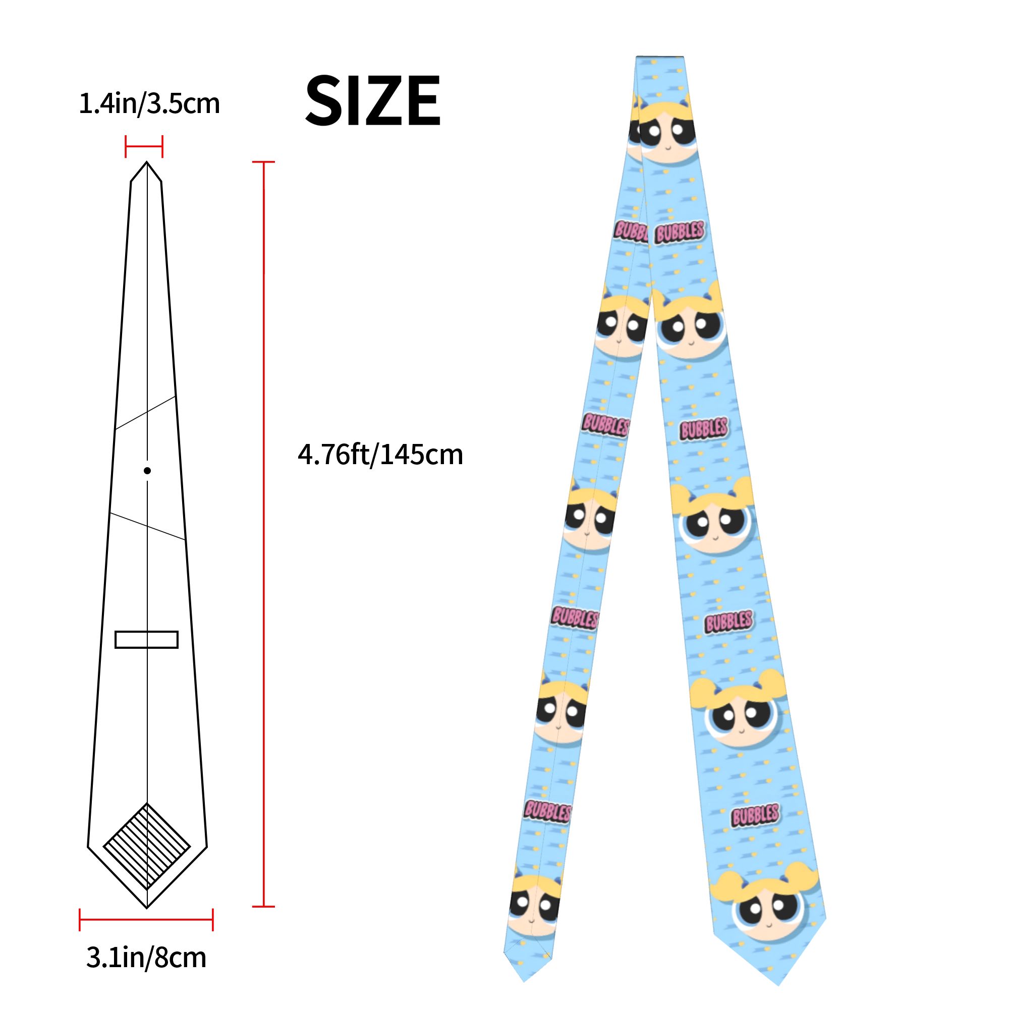 Whoopass Girls Bubbles Necktie - Skinny Tie Men 评论和价格
